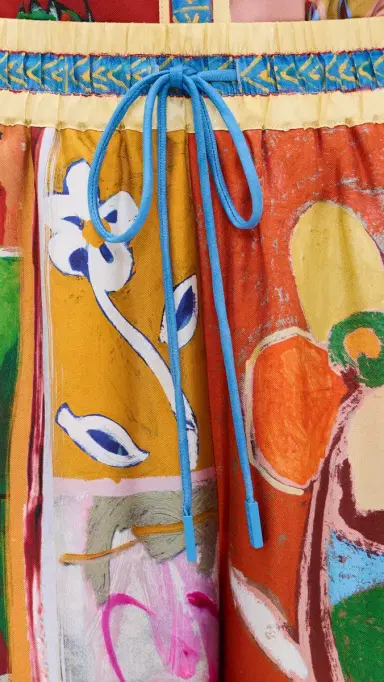 ALÉMAIS Mlak Silk Pants Multi | Thumbnail 6