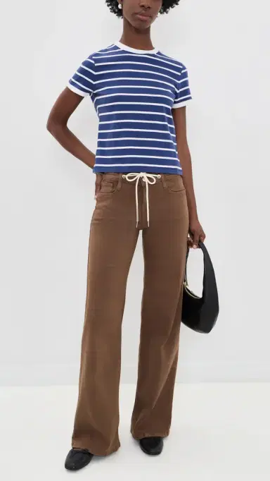 Joe's Jeans The Lou Lou Drawstring Pants Chocolate 28 | Thumbnail 5 Joe's Jeans The Lou Lou Drawstring Pants Chocolate 28 | Thumbnail 5