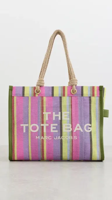 Marc Jacobs The Large Mesh Tote Bag Purple Multi | Thumbnail 2 Marc Jacobs The Large Mesh Tote Bag Purple Multi | Thumbnail 2