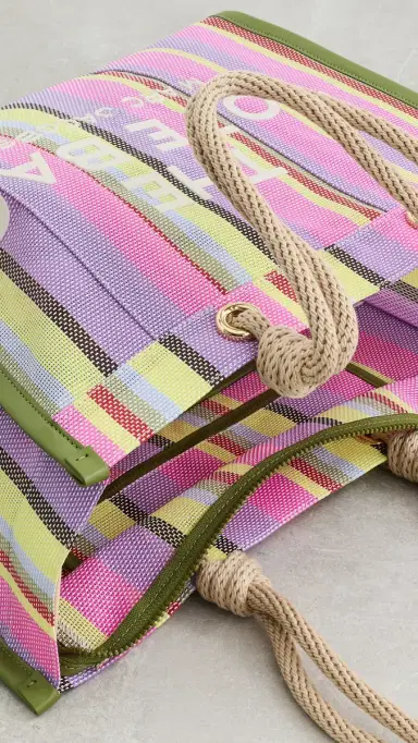 Marc Jacobs The Large Mesh Tote Bag Purple Multi | Thumbnail 6 Marc Jacobs The Large Mesh Tote Bag Purple Multi | Thumbnail 6