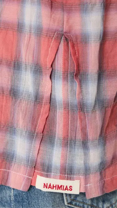 Nahmias Featherweight Plaid Button Up | Thumbnail 6 Nahmias Featherweight Plaid Button Up | Thumbnail 6