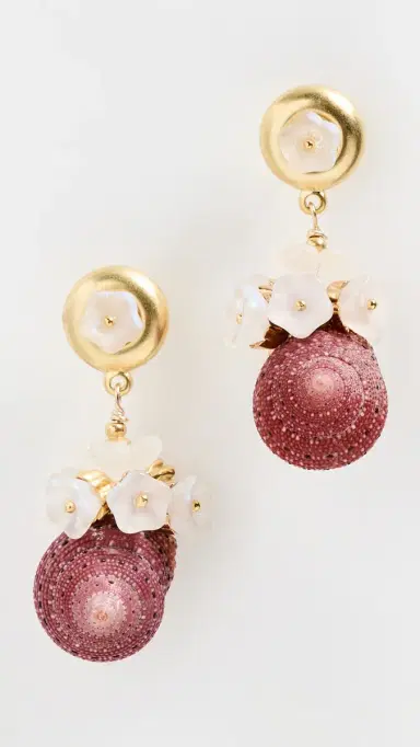 Brinker + Eliza Strawberry Sunset Earrings Strawberry Multi One Size | Thumbnail 2