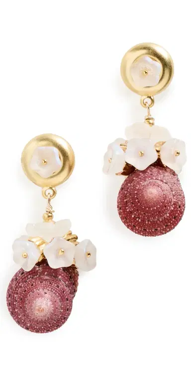 Brinker + Eliza Strawberry Sunset Earrings Strawberry Multi One Size | Thumbnail 1