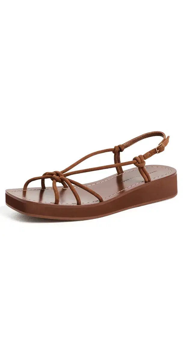 Loeffler Randall Nomi Elevated Sandals Cacao