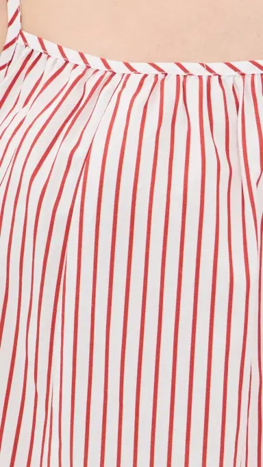 o.p.t o. p.t Market Cotton Maxi Dress Red Stripe S | Thumbnail 6 o.p.t o. p.t Market Cotton Maxi Dress Red Stripe S | Thumbnail 6