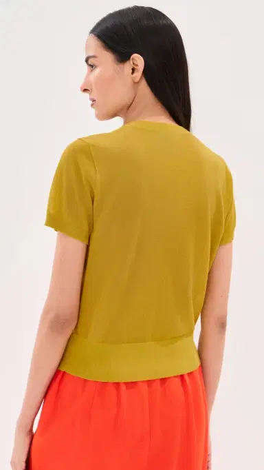 LE BOP Talia Tee Citrine | Thumbnail 4 LE BOP Talia Tee Citrine | Thumbnail 4