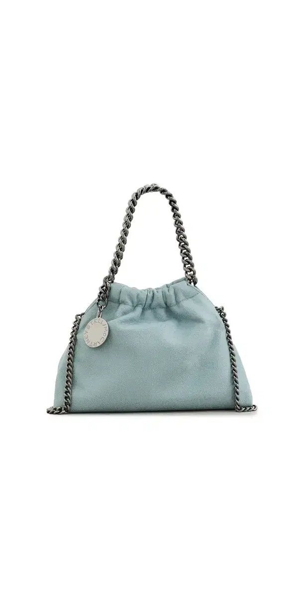 Stella McCartney Falabella Mini Drawstring Bag Ice Blue One Size