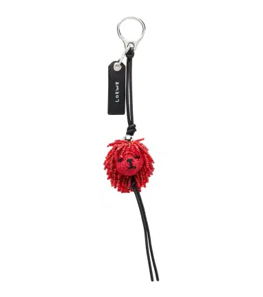 Loewe Lion beaded crochet bag charm | Thumbnail 1 Loewe Lion beaded crochet bag charm | Thumbnail 1