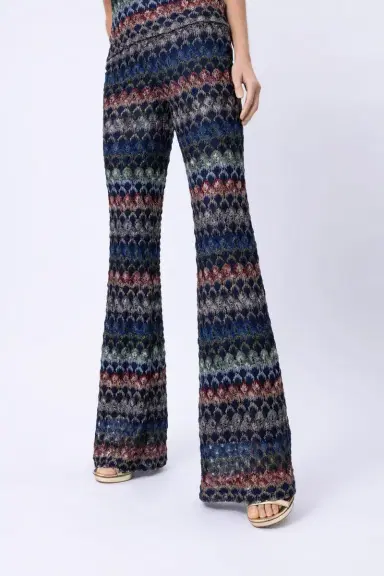 Missoni Knit Trouser - Multicolor Dark | Thumbnail 3