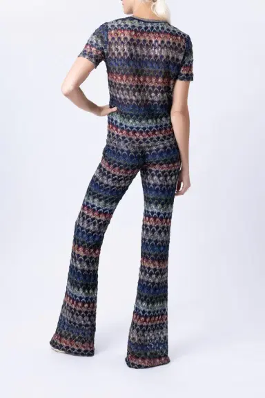 Missoni Knit Trouser - Multicolor Dark | Thumbnail 4