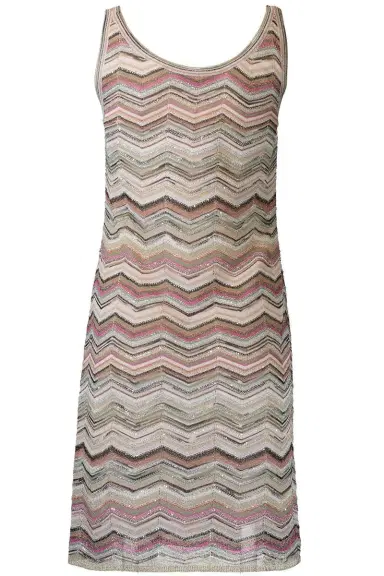 Missoni Sleeveless Short Dress - Multicolor Light | Thumbnail 5