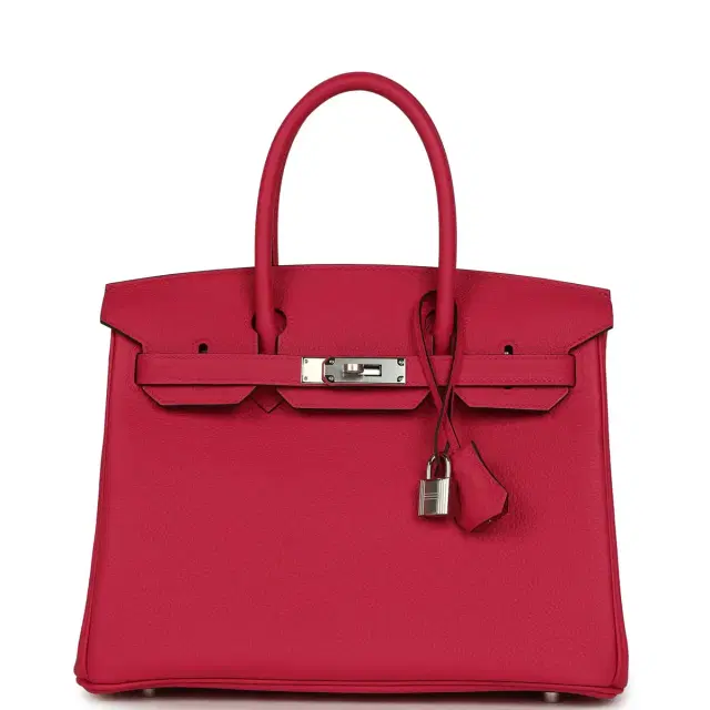 hermes Hermes Birkin 30 Rose Mexico Togo Palladium Hardware