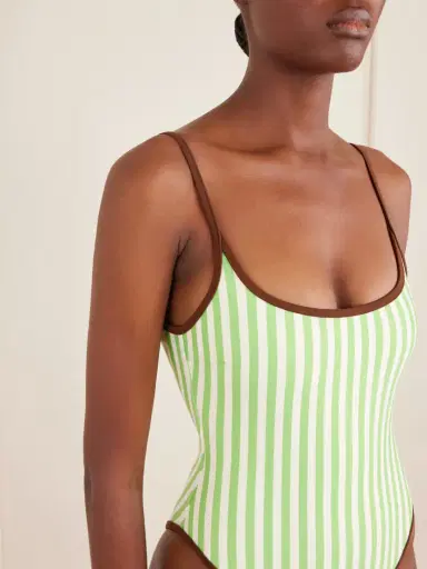 Haight Pipping Thidu Striped Swimsuit | Thumbnail 4