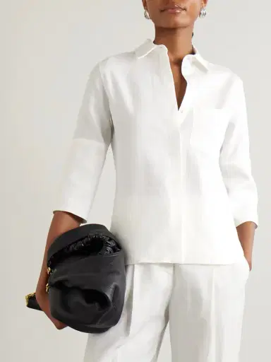 Another Tomorrow Linen Shirt | Thumbnail 3
