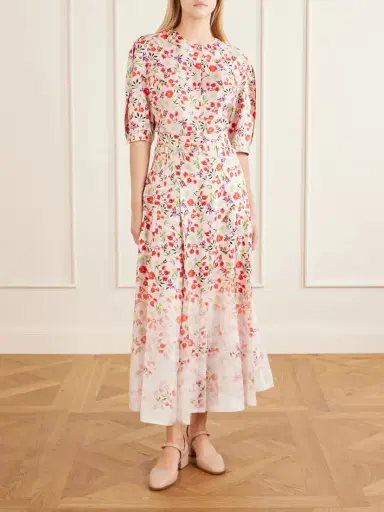 Gabriela Hearst Edify Floral-print Silk Blouse | Thumbnail 2