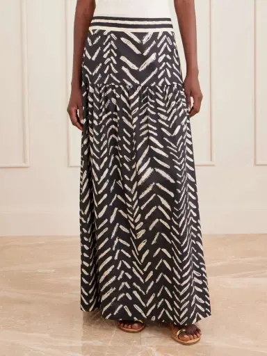Johanna Ortiz Printed Cotton Maxi Skirt | Thumbnail 3 Johanna Ortiz Printed Cotton Maxi Skirt | Thumbnail 3