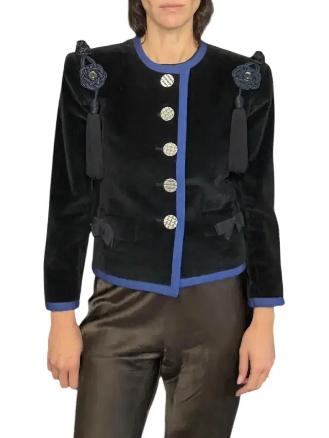 Jen Wonders Studio Yves Saint Laurent Tassel Jacket