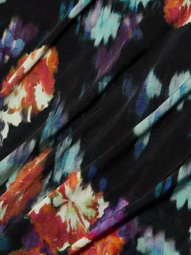 Ulla Johnson Women's Amari Floral Long-Sleeve Maxi Dress - Nocturne - Size XL | Thumbnail 7 Ulla Johnson Women's Amari Floral Long-Sleeve Maxi Dress - Nocturne - Size XL | Thumbnail 7