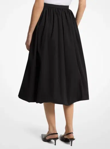 Michael Kors Collection Cotton Poplin Bubble Skirt | Thumbnail 3