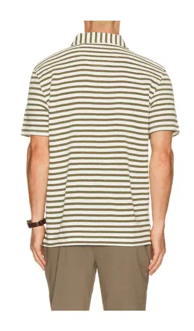 Barbour Farlam Striped Tailored Polo | Thumbnail 2