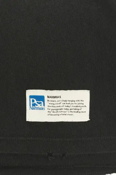 Nahmias Say No Open Hem Fitted Tee | Thumbnail 7 Nahmias Say No Open Hem Fitted Tee | Thumbnail 7