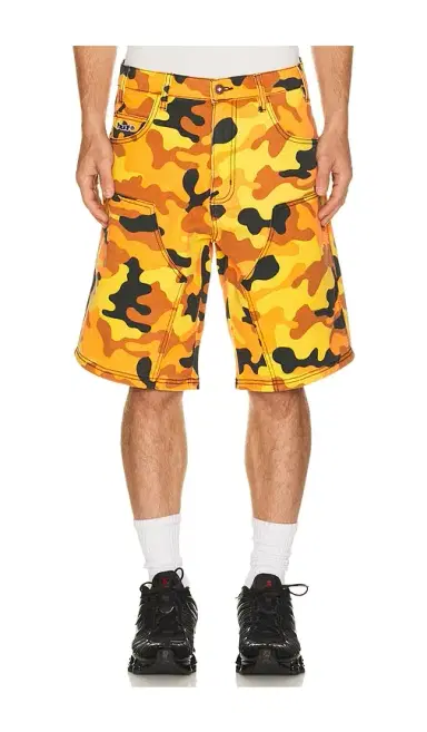 HUF Kinda Loose Double Knee Camo Short | Thumbnail 1 HUF Kinda Loose Double Knee Camo Short | Thumbnail 1