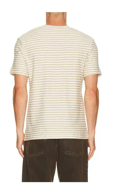 Frame Ribbed Striped Tee | Thumbnail 2