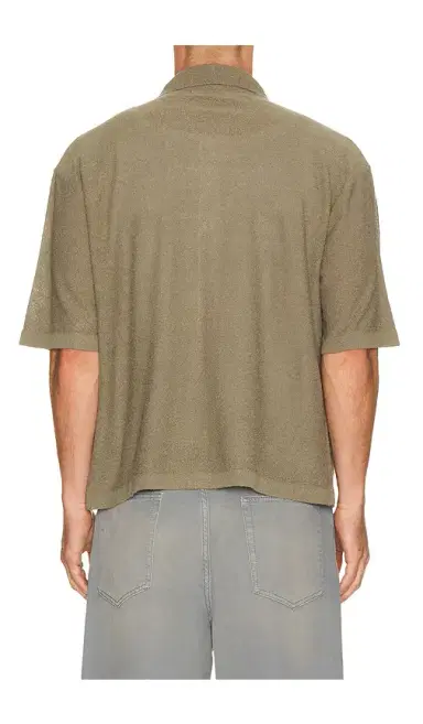 Frame Light Cotton Silk Short Sleeve Cardigan | Thumbnail 2 Frame Light Cotton Silk Short Sleeve Cardigan | Thumbnail 2