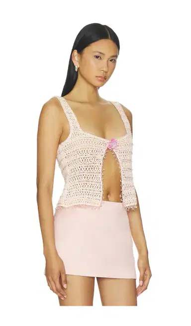 For Love & Lemons Lulu Beaded Tank Top | Thumbnail 2 For Love & Lemons Lulu Beaded Tank Top | Thumbnail 2