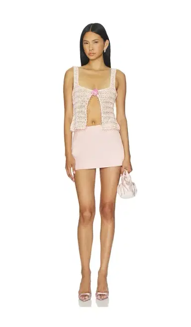 For Love & Lemons Lulu Beaded Tank Top | Thumbnail 4 For Love & Lemons Lulu Beaded Tank Top | Thumbnail 4