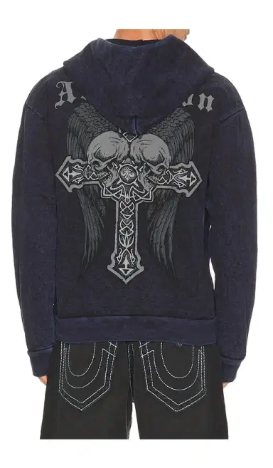 Affliction Seeker Long Sleeve Zip Hoodie | Thumbnail 2 Affliction Seeker Long Sleeve Zip Hoodie | Thumbnail 2
