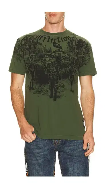 Affliction Ghost Army Short Sleeve Tee | Thumbnail 1 Affliction Ghost Army Short Sleeve Tee | Thumbnail 1