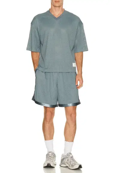 SKIMS V-Neck Cropped Jersey | Thumbnail 5