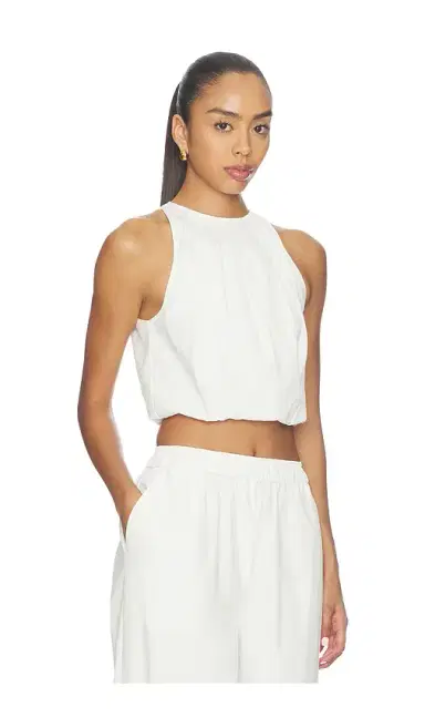 AEXAE Cotton Halter Top | Thumbnail 2