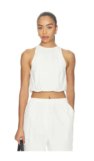 AEXAE Cotton Halter Top | Thumbnail 1