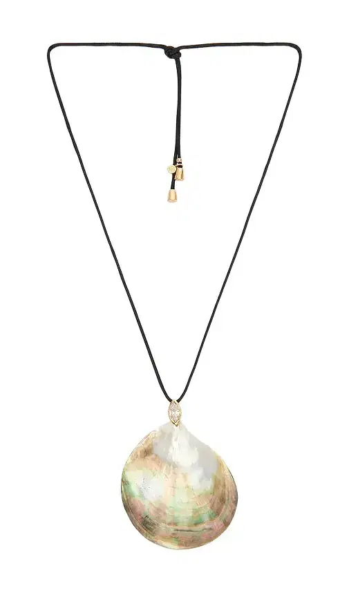 Statement Shell Cord Necklace