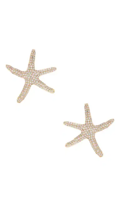 Ettika Pav? Starfish Earrings | Thumbnail 1 Ettika Pav? Starfish Earrings | Thumbnail 1