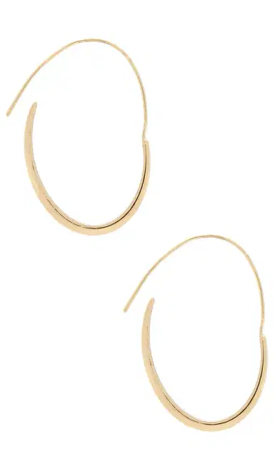 Ettika Oval Threader Hoops | Thumbnail 2