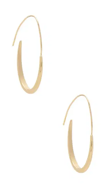 Ettika Oval Threader Hoops | Thumbnail 1