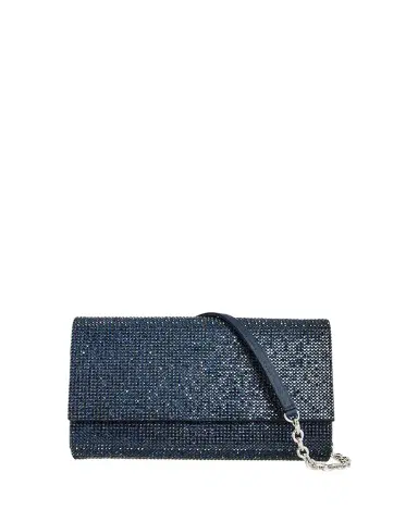 Judith Leiber Couture Fizzoni Full-Beaded Clutch Bag | Thumbnail 1