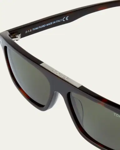 Tom Ford Men's Thick Square Acetate Sunglasses | Thumbnail 4 Tom Ford Men's Thick Square Acetate Sunglasses | Thumbnail 4