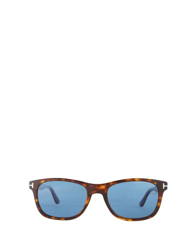 TOM FORD Eric Rectangular Havana Sunglasses
