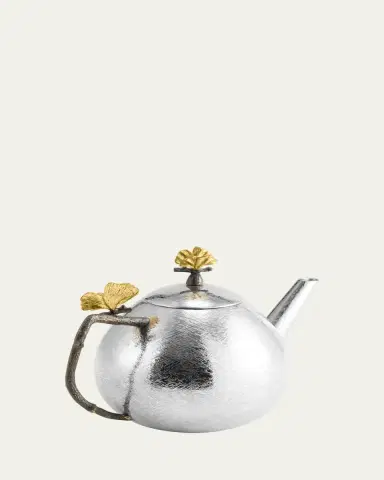Michael Aram Butterfly Ginkgo Round Teapot | Thumbnail 4