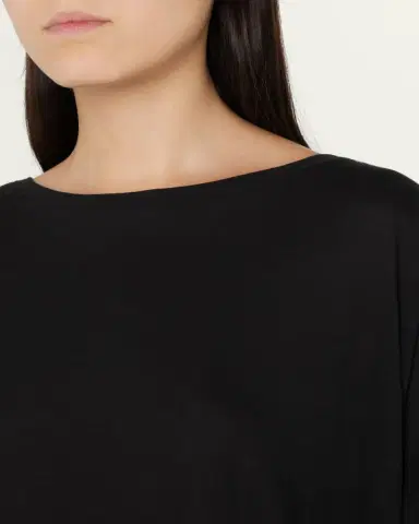 Eskandar Ultra-Light Cotton Long-Sleeve T-Shirt (One Size) | Thumbnail 5 Eskandar Ultra-Light Cotton Long-Sleeve T-Shirt (One Size) | Thumbnail 5