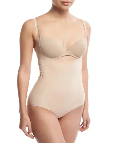 Spanx SPANXsculpt OnCore Open-Bust Brief Bodysuit | Thumbnail 1 Spanx SPANXsculpt OnCore Open-Bust Brief Bodysuit | Thumbnail 1