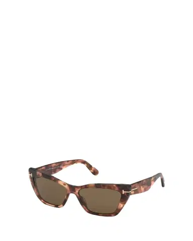 Tom Ford Wyatt Plastic Cat-Eye Sunglasses | Thumbnail 1 Tom Ford Wyatt Plastic Cat-Eye Sunglasses | Thumbnail 1