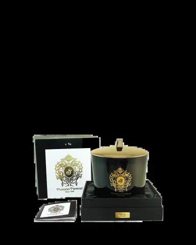 Tiziana Terenzi 17.6 oz. Capri Fig Black Maxi Glass Candle | Thumbnail 2