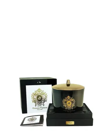 Tiziana Terenzi 17.6 oz. Capri Fig Black Maxi Glass Candle | Thumbnail 1
