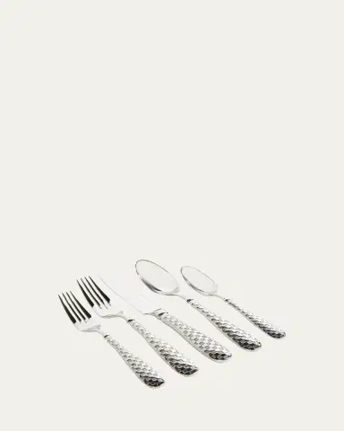 MacKenzie-Childs 5-Piece Check Flatware Place Setting | Thumbnail 4 MacKenzie-Childs 5-Piece Check Flatware Place Setting | Thumbnail 4