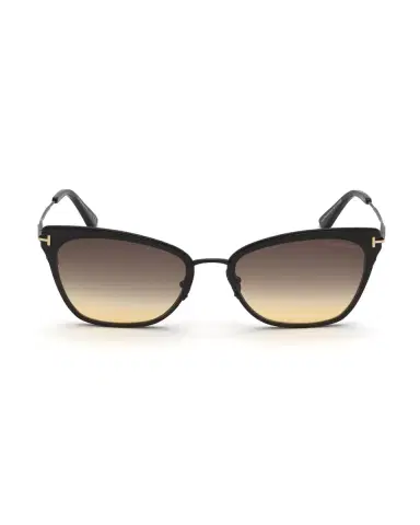 Tom Ford Faryn Dramatic Metal Cat-Eye Sunglasses | Thumbnail 2